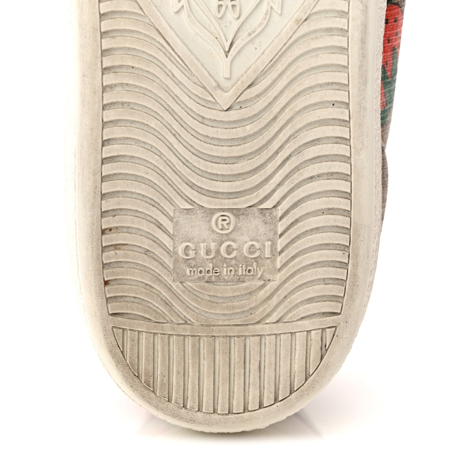 Gucci GG Supreme Monogram Strawberry Web Womens Ace Sneakers 36.5