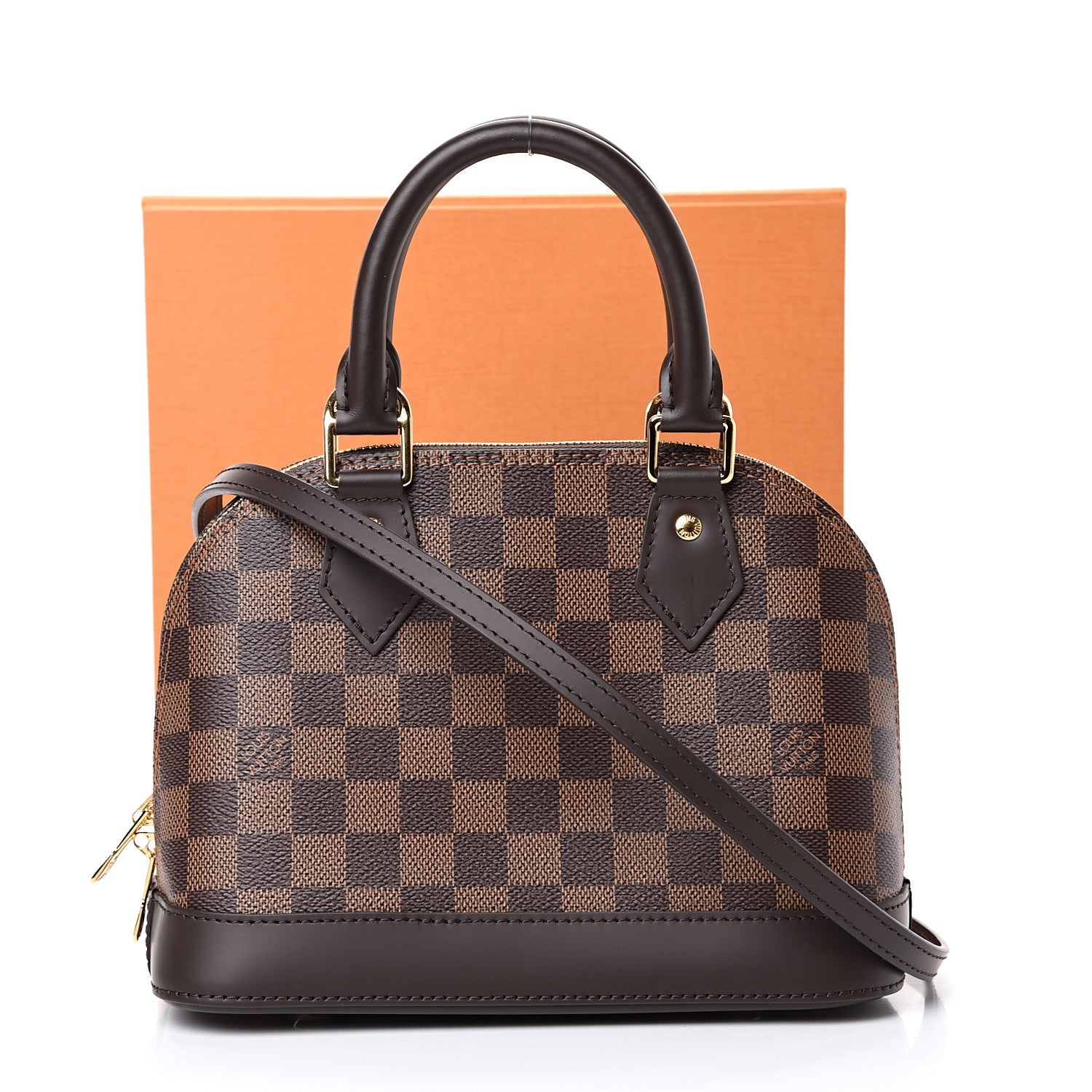Louis Vuitton Damier Ebene Alma BB 14 of 14