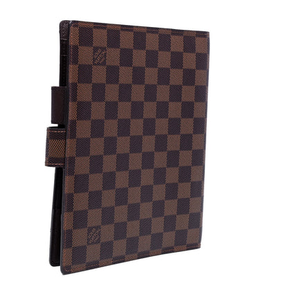 Louis Vuitton Damier Ebene Large Ring Agenda Cover 3 of 11