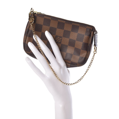 Louis Vuitton Damier Ebene Mini Pochette Accessories 2 of 9