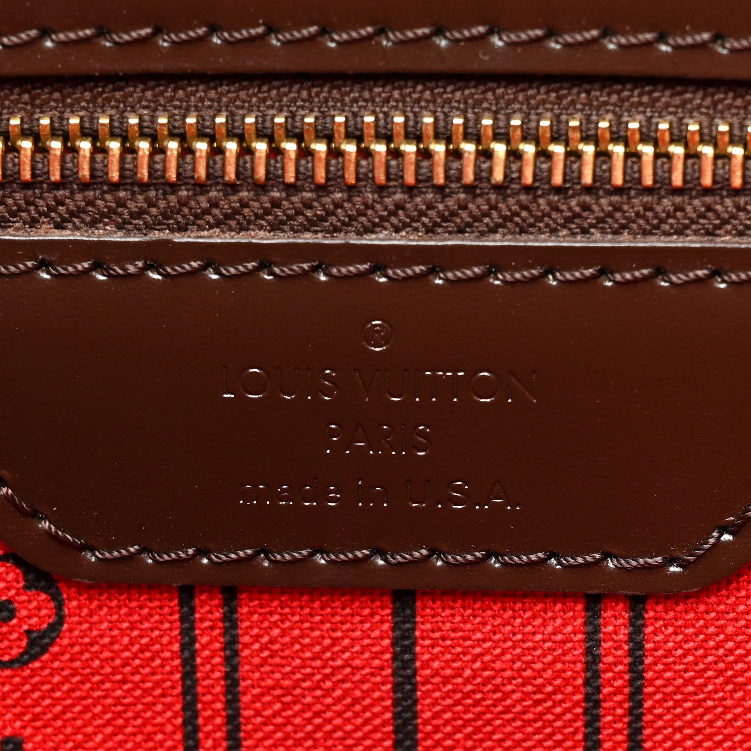 Louis Vuitton Damier Ebene Neverfull MM 6 of 12