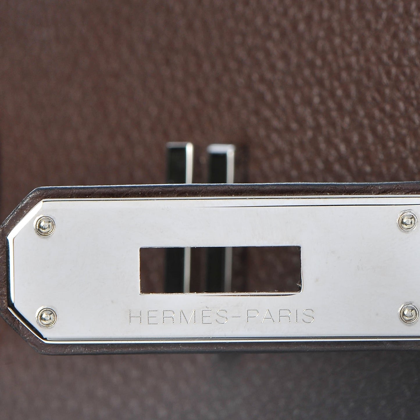 Togo Birkin 40 Chocolate