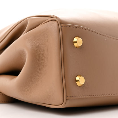 Balenciaga Smooth Calfskin Medium Rodeo Top Handle Handbag Latte 10 of 12