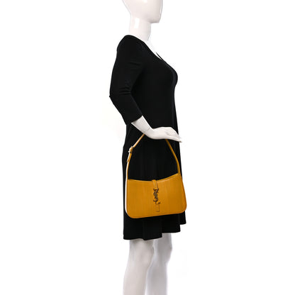 Saint Laurent Eelskin Le 5 A 7 Hobo Mimosa Yellow 2 of 8