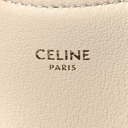 Celine Supple Grained Calfskin Teen Lulu Shoulder Bag Rice 6 of 11