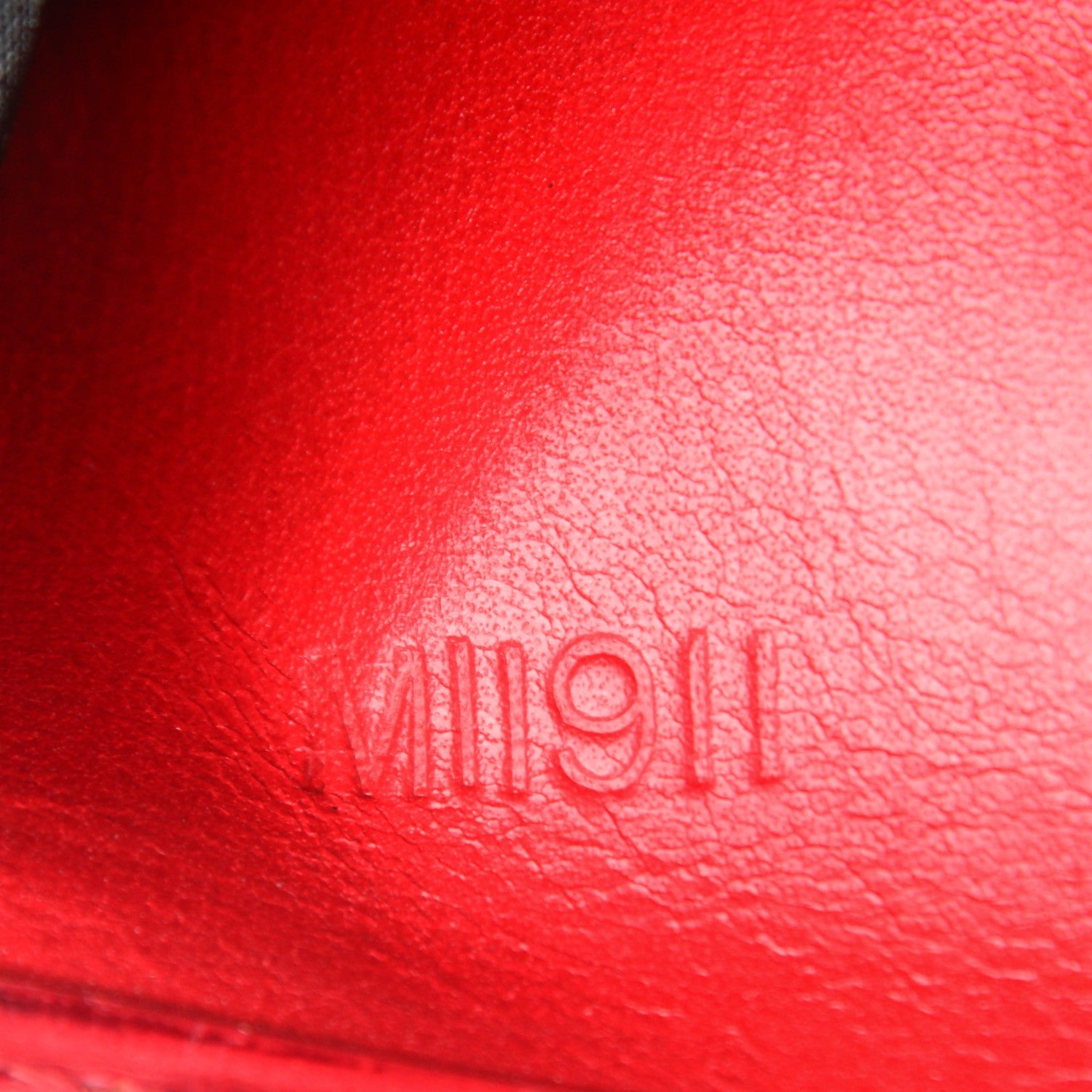 Louis Vuitton Epi Porte-Billets Cartes Credit Monnaie Wallet Rouge 7 of 9