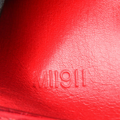 Louis Vuitton Epi Porte-Billets Cartes Credit Monnaie Wallet Rouge 7 of 9