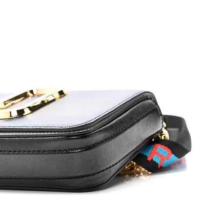 Marc Jacobs Saffiano Hip Shot Belt Bag Blue Sea Multicolor 10 of 10