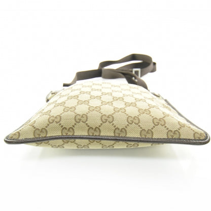 Gucci Monogram Flat Messenger Bag Ebony 4 of 8