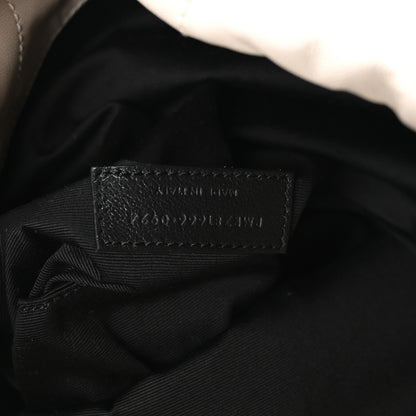 Saint Laurent Lambskin Matelasse Monogram Medium Jamie 4.3 Pochon Blanc Vintage 8 of 11