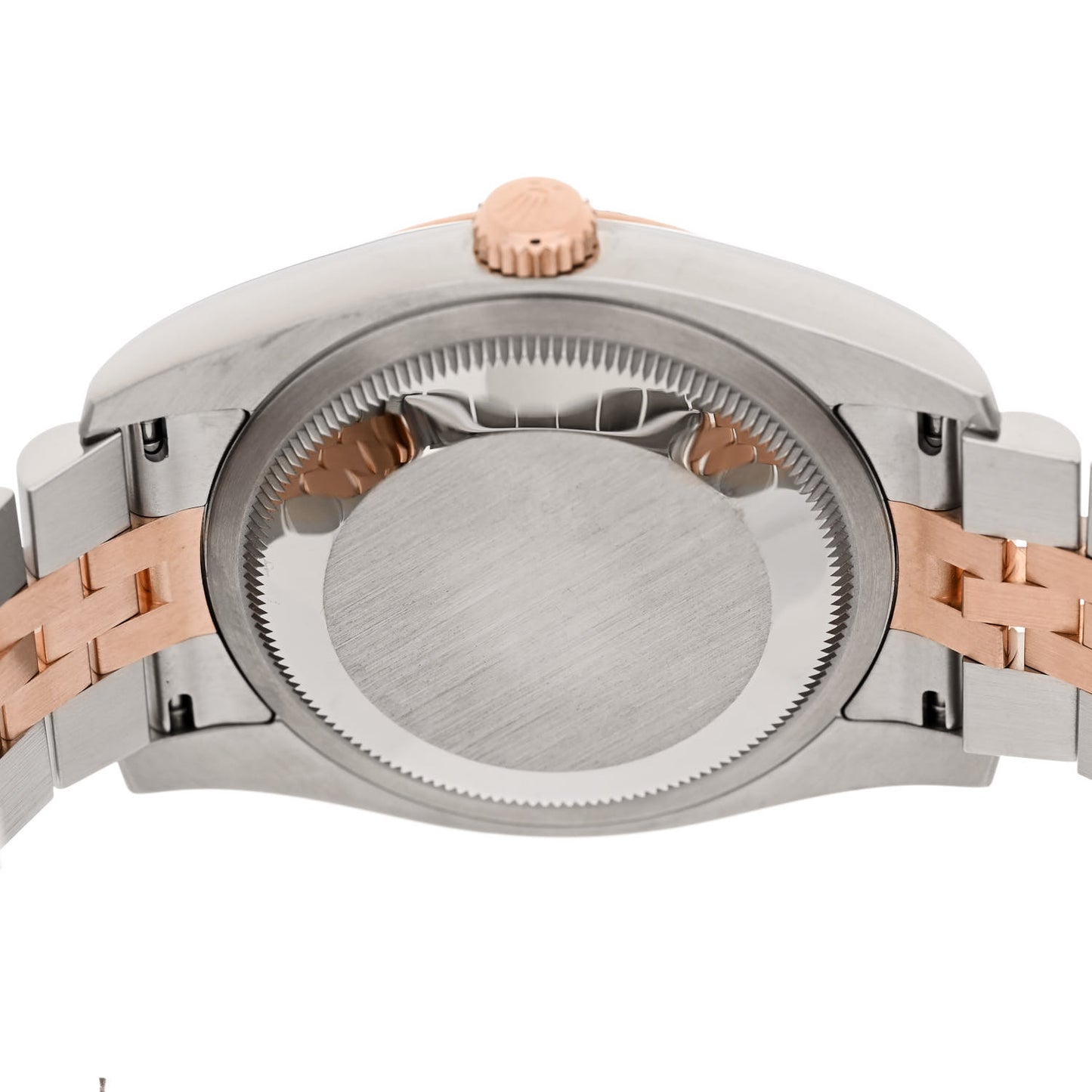 Stainless Steel 18K Everose Gold Diamond 36mm Oyster Perpetual Datejust Watch Pink Jubilee 116231