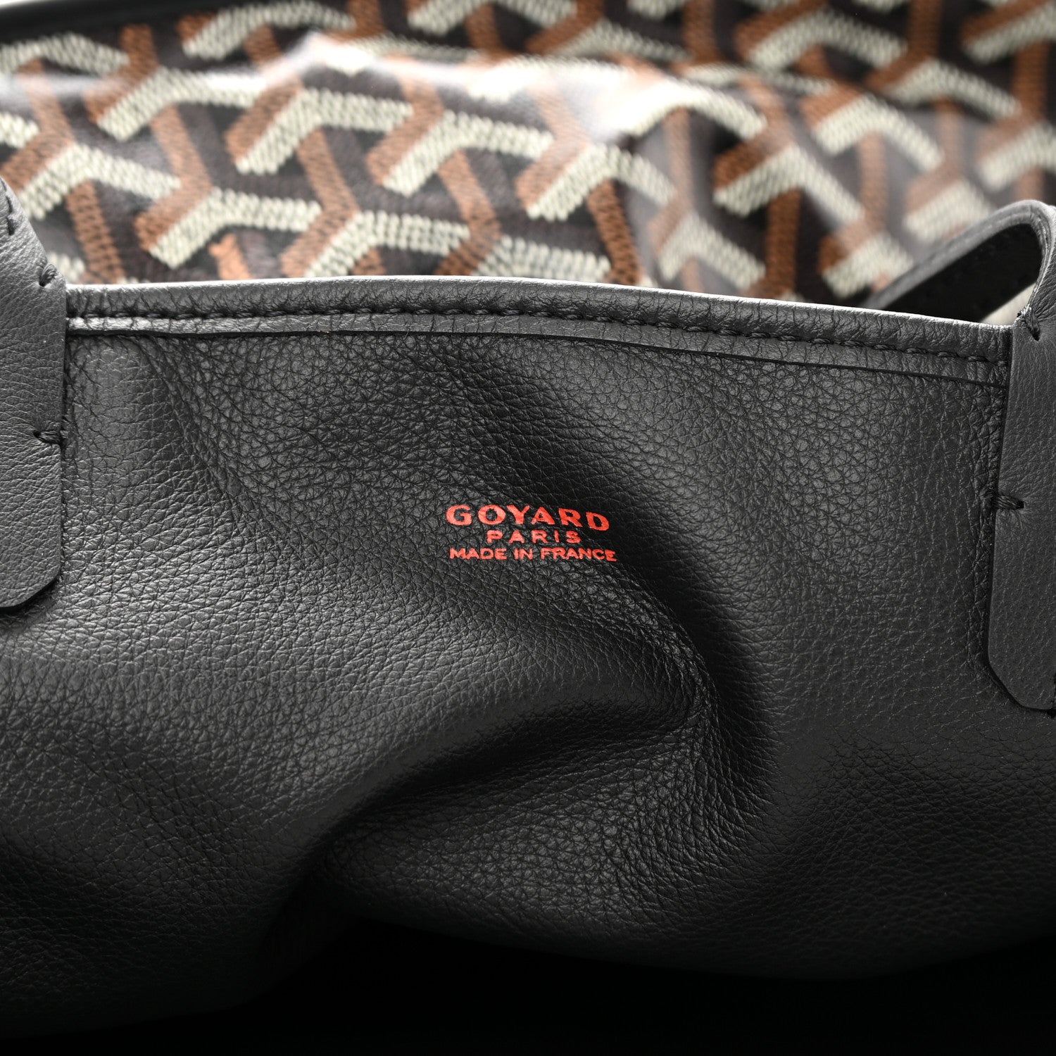 Goyard Goyardine Reversible Anjou PM Black 10 of 17