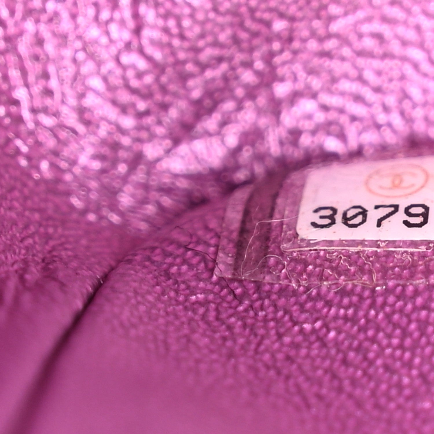 Chanel Iridescent Lambskin Quilted Medium Double Flap Purple 7 of 11