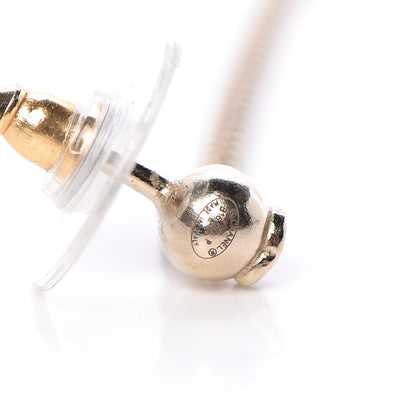 Chanel Pearl Dangle Earrings Gold 3 of 5