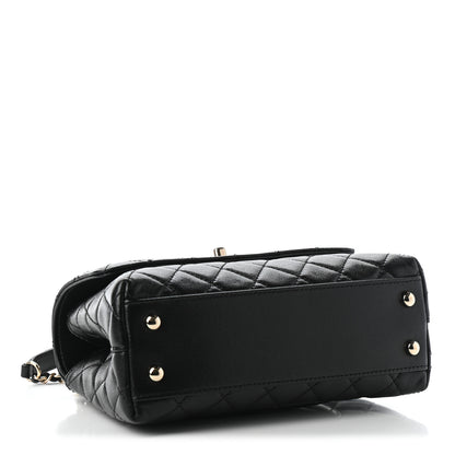 Chanel Caviar Quilted Mini Coco Handle Flap Black 3 of 6