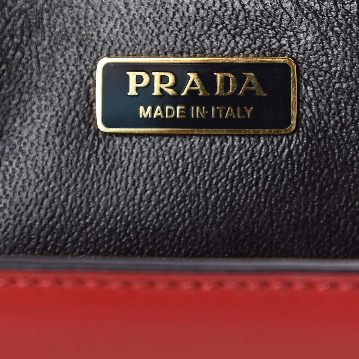 Prada City Calfskin Saffiano Cahier Hearts Bag Fuoco Black 8 of 8