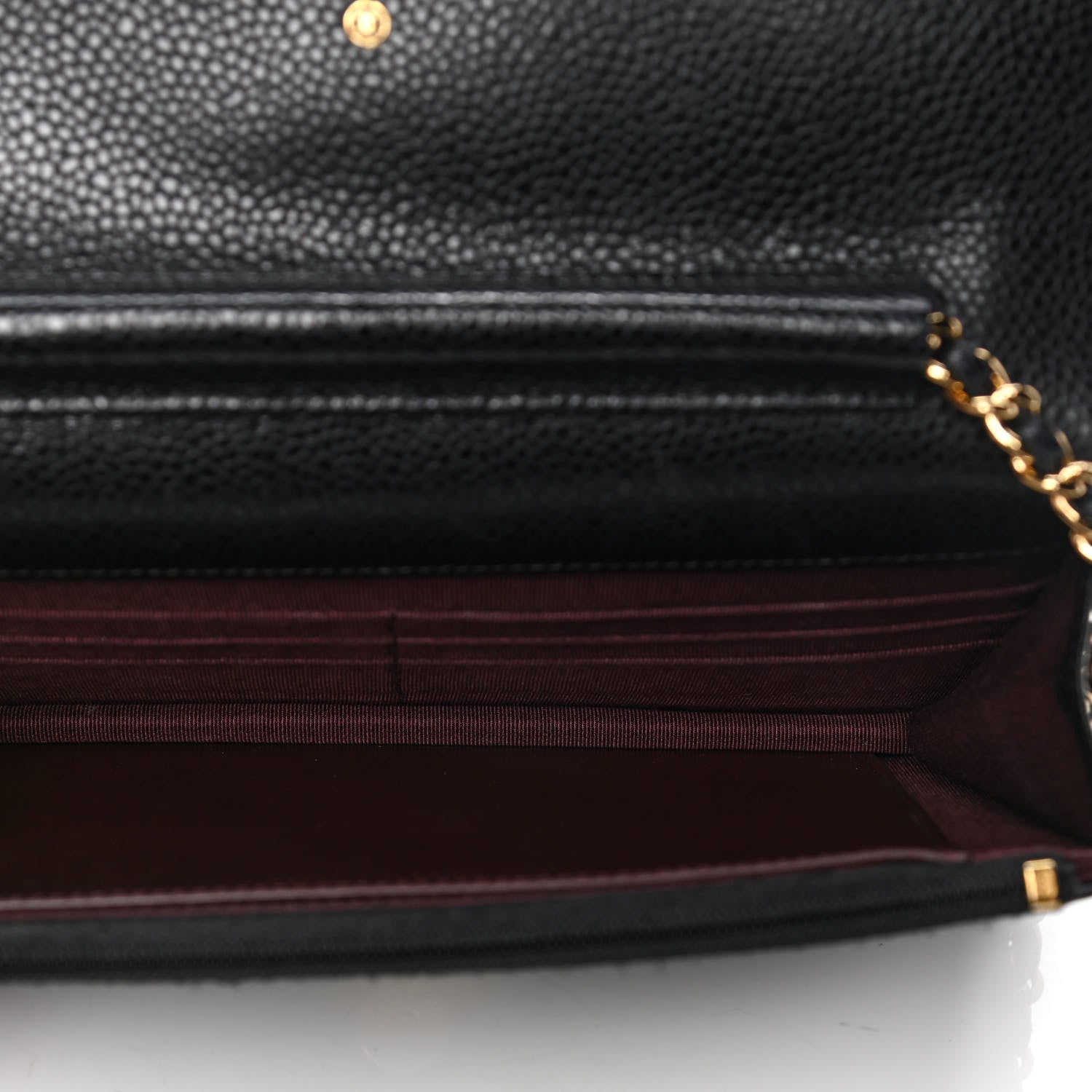 Chanel Caviar Quilted Wallet On Chain WOC Black 5 of 5