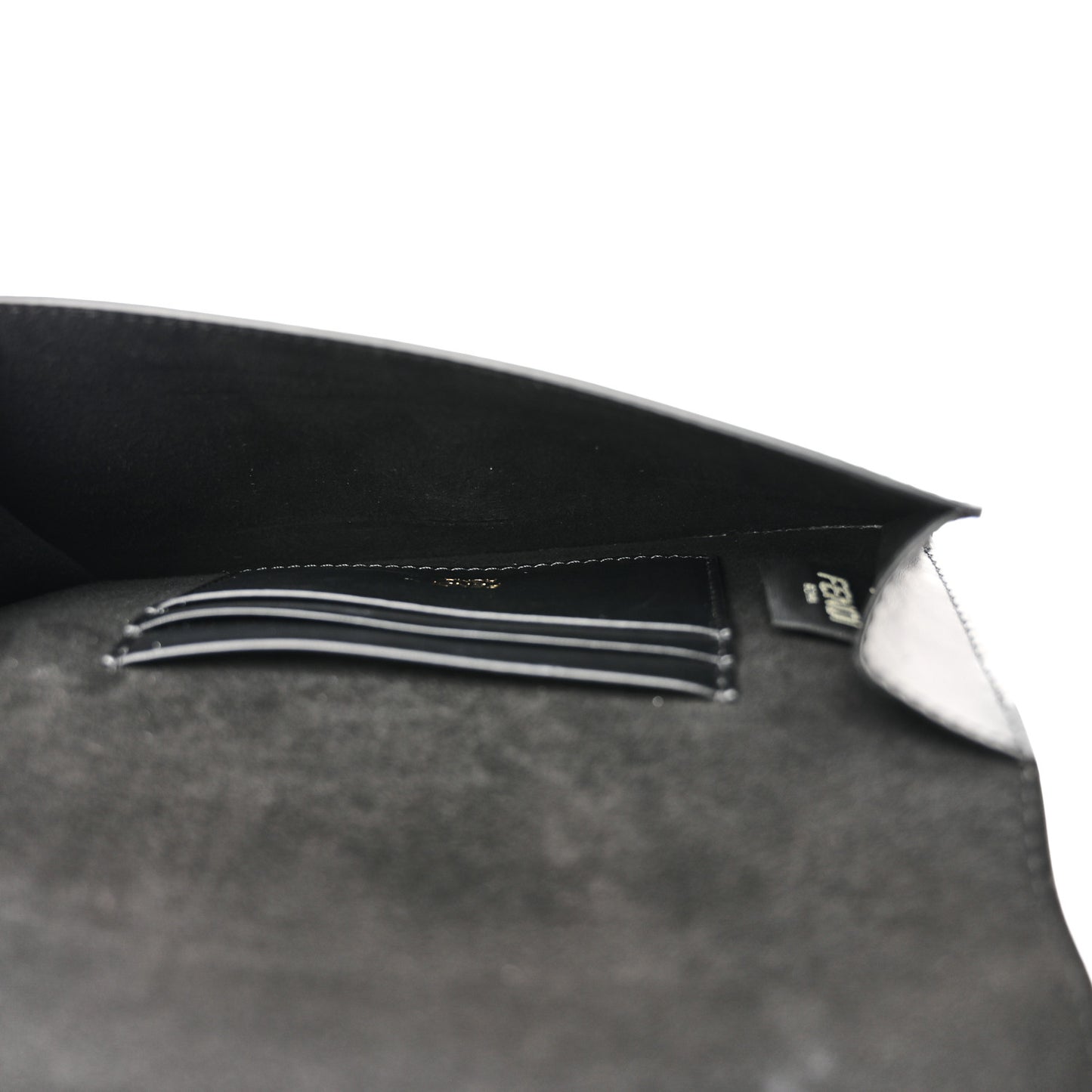 Vitello King Mini Flat Baguette Black