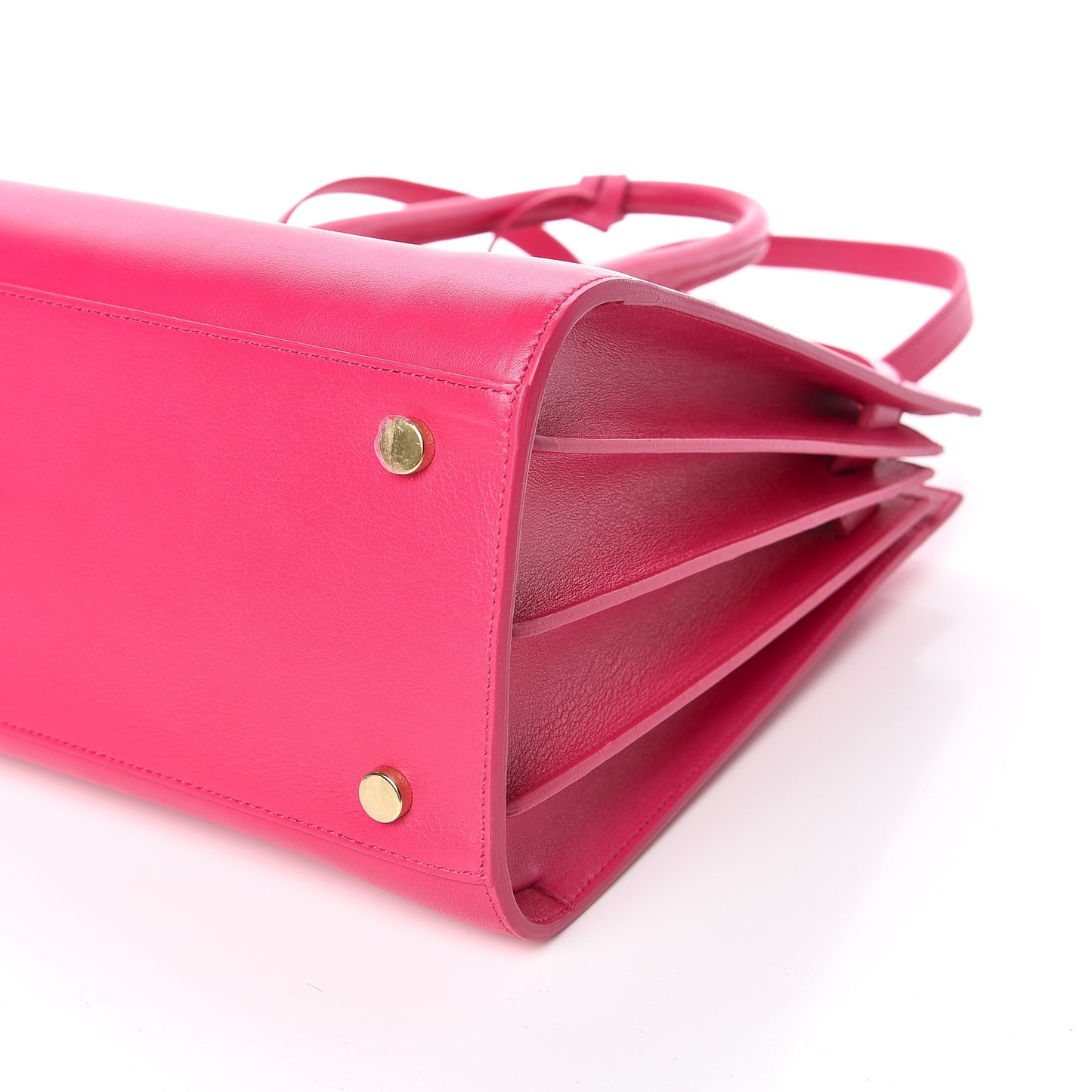 Calfskin Small Sac De Jour Lipstick Fuchsia