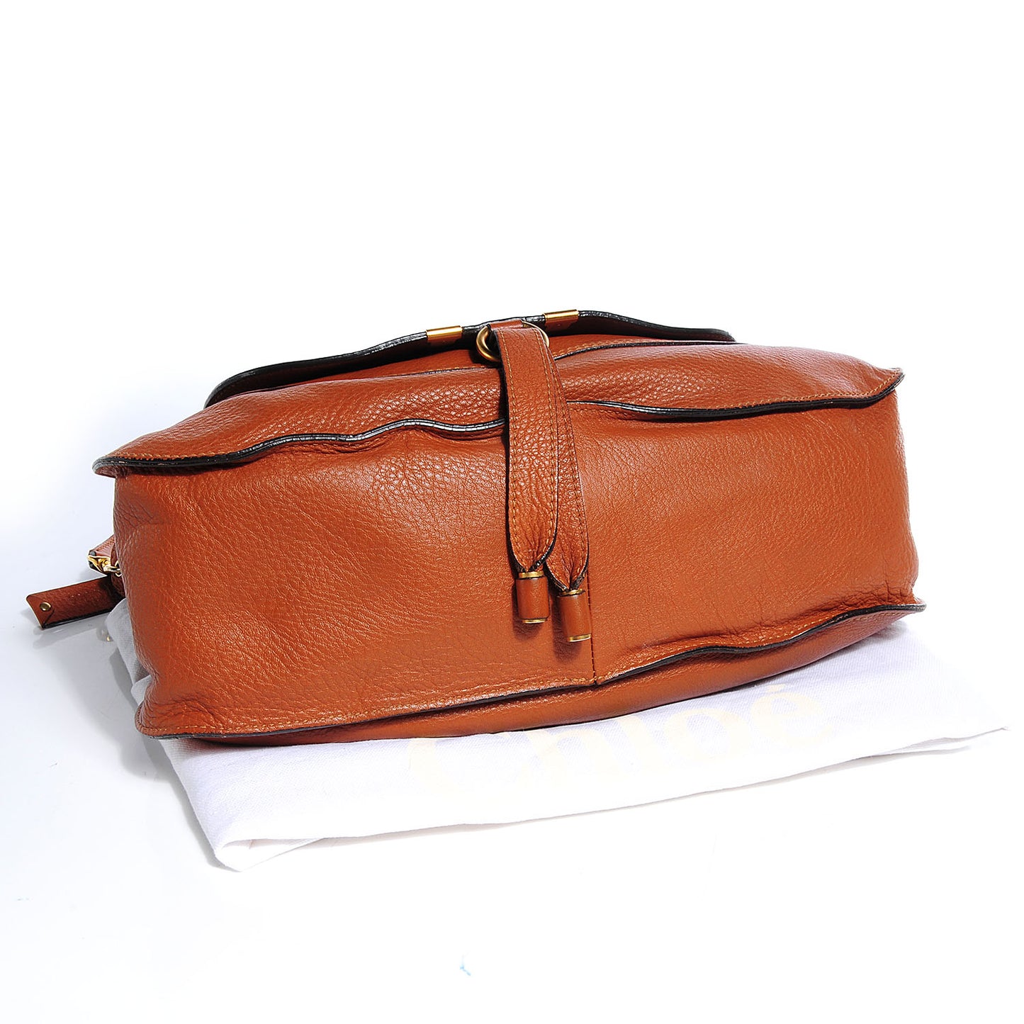 Calfskin Medium Marcie Satchel Whiskey