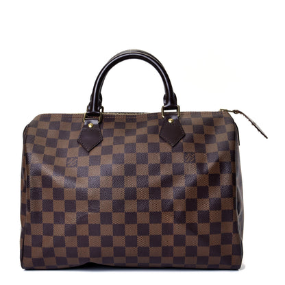 Louis Vuitton Damier Ebene Speedy 30 1 of 4