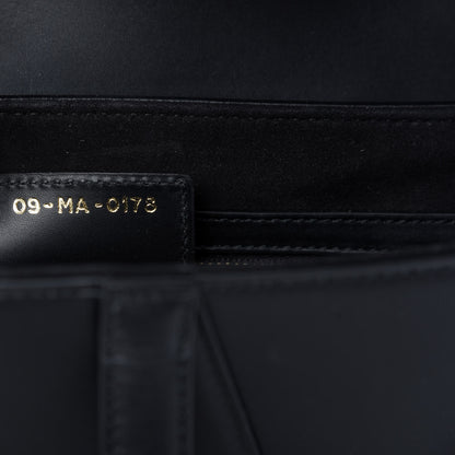 Christian Dior Calfskin Saddle Bag Black 9 of 10