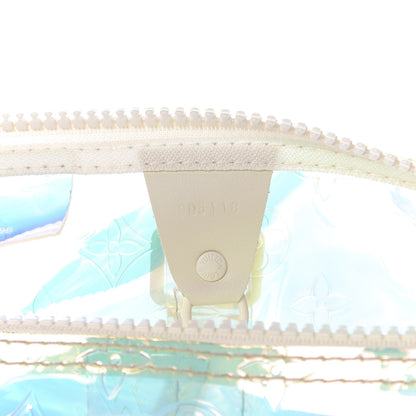 Louis Vuitton PVC Monogram Keepall Bandouliere 50 Iridescent Prism 6 of 9
