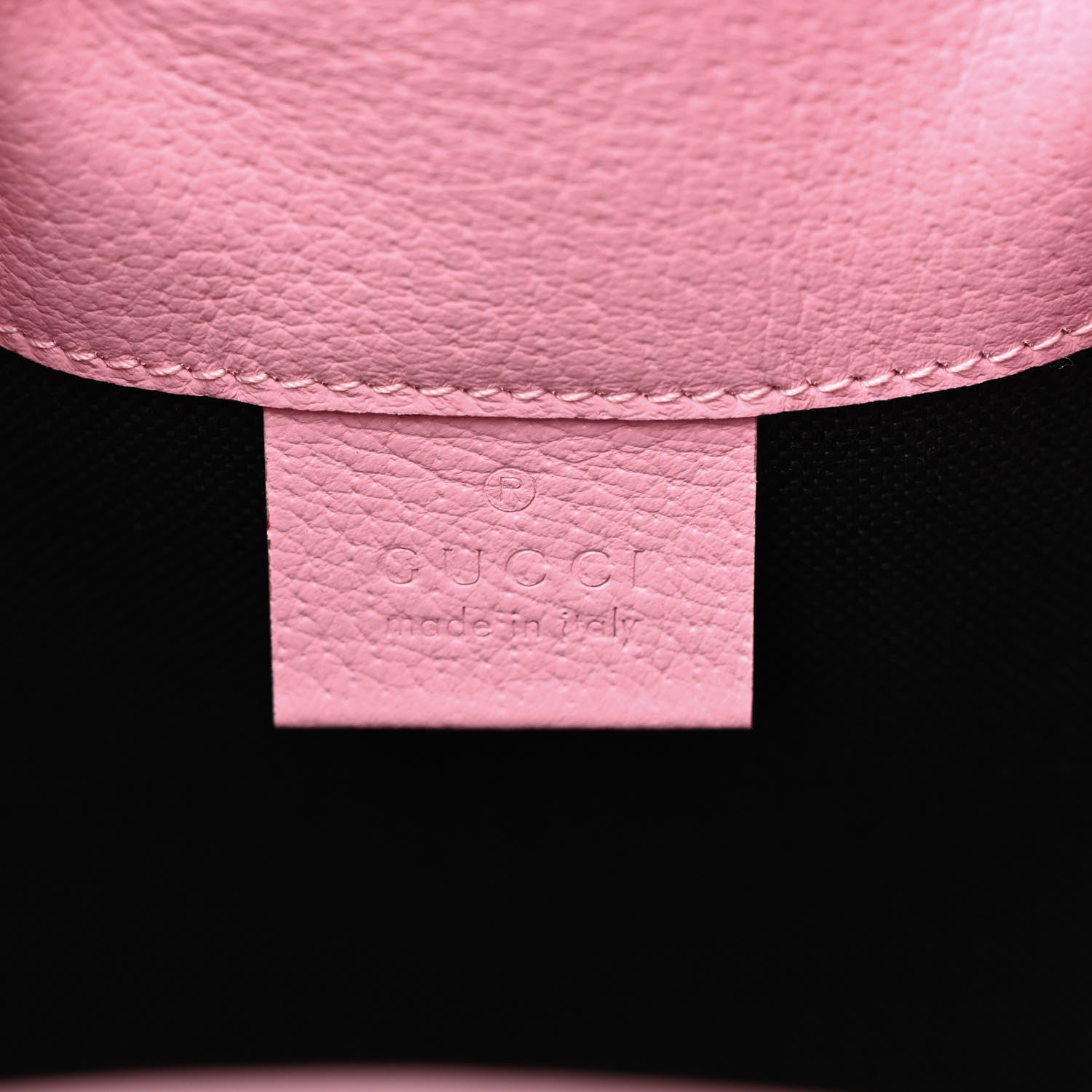 Gucci GG Supreme Monogram Psychedelic Bucket Bag Black Multicolor Sugar Pink 6 of 10