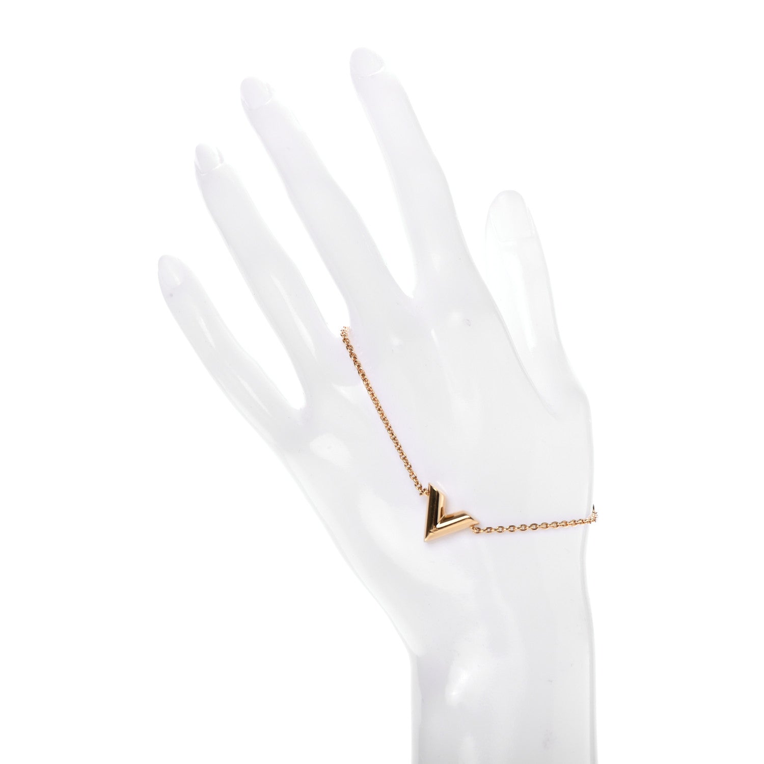 Louis Vuitton Essential V Bracelet Gold 2 of 5