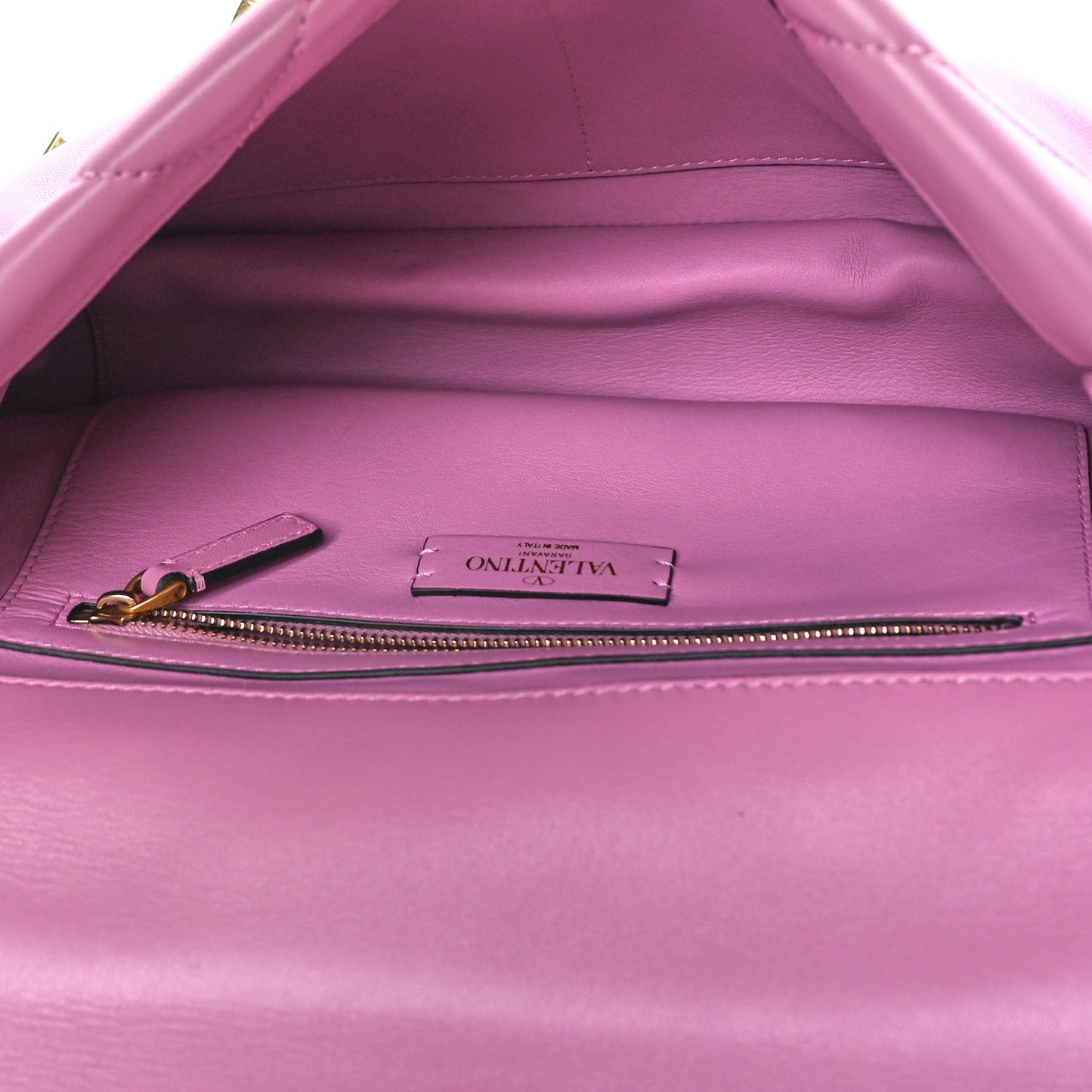 Nappa Large Roman Stud Shoulder Bag Giacinto