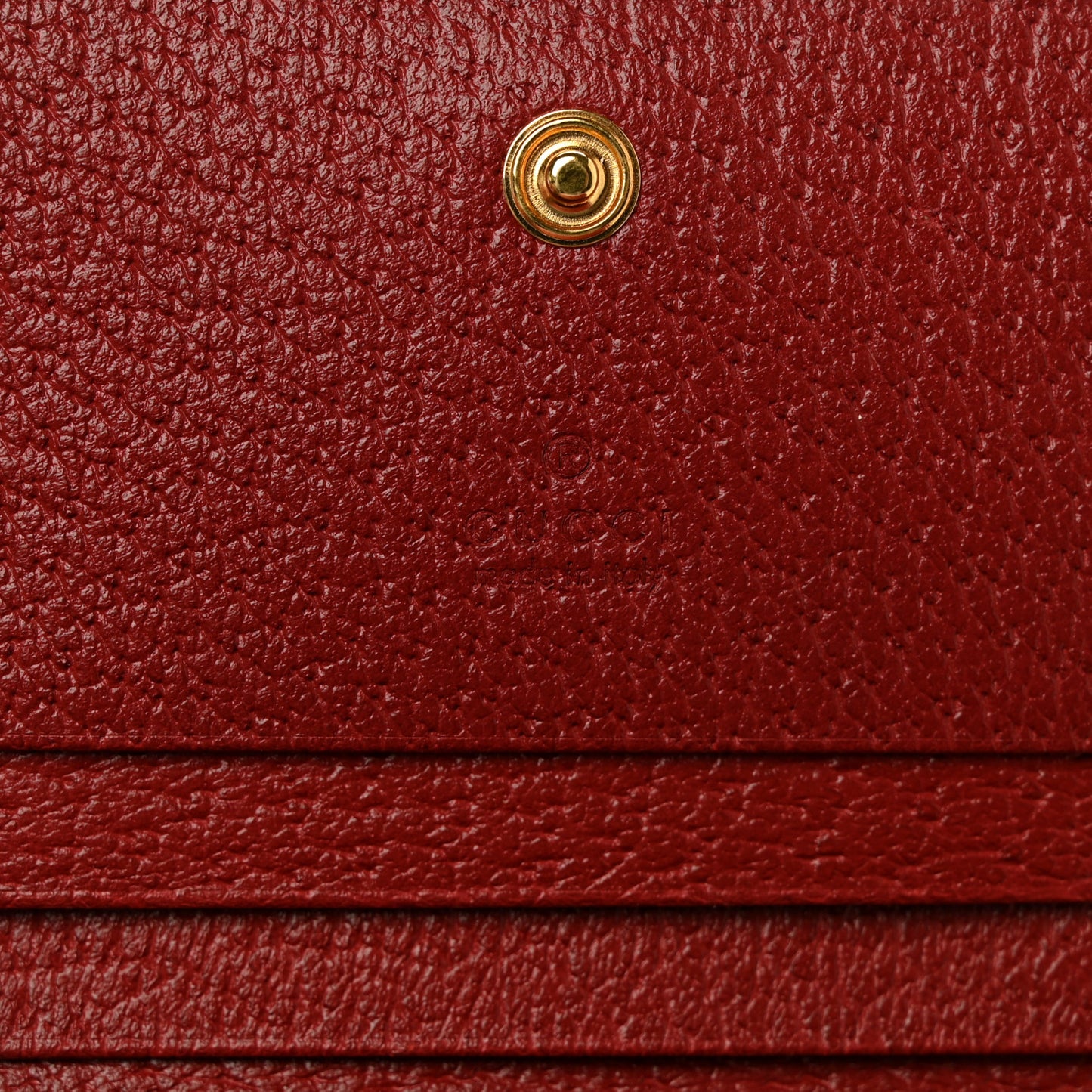 GG Supreme Monogram Flora Web Ophidia Card Case Red