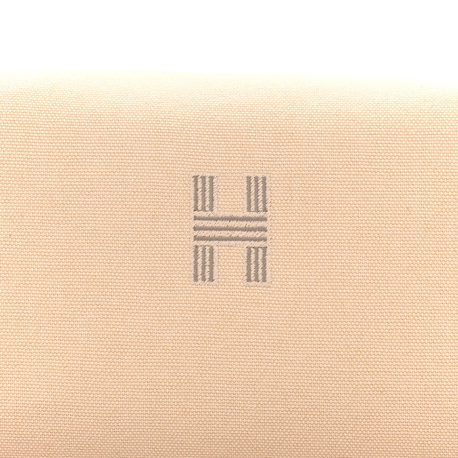 Hermes Canvas Large Bride-A-Brac Pouch Natural 7 of 9