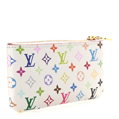 Louis Vuitton LV X TM Monogram Multicolor Key Pouch White 4 of 8