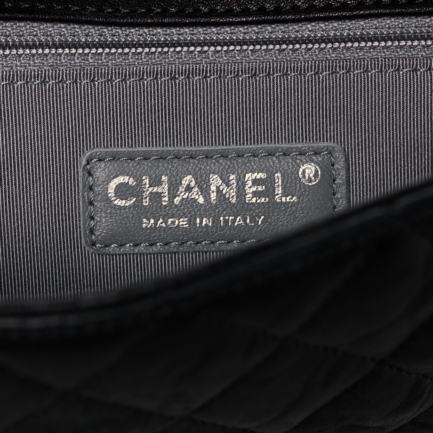 Chanel Washed Lambskin Quilted Maxi Chain Around Flap Black 6 of 12