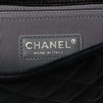 Chanel Washed Lambskin Quilted Maxi Chain Around Flap Black 6 of 12