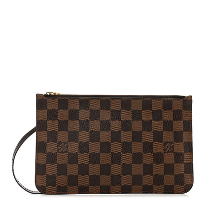 Louis Vuitton Damier Ebene Neverfull MM GM Pochette 1 of 7