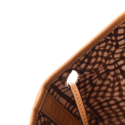 MCM Visetos Medium Liz Reversible Shopper Tote Cognac 10 of 19