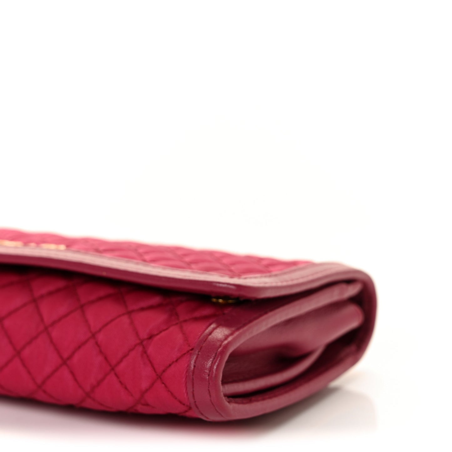 Tessuto Quilted Mini Crossbody Wallet Ibisco