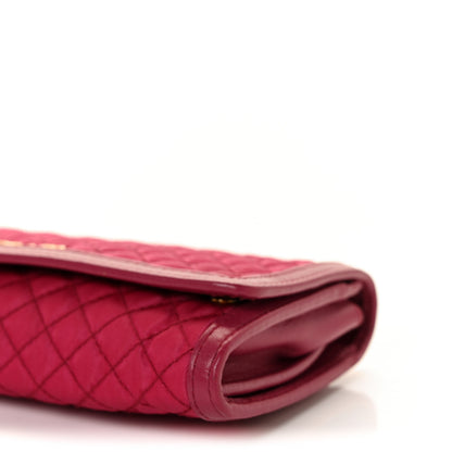 Prada Tessuto Quilted Mini Crossbody Wallet Ibisco 9 of 9