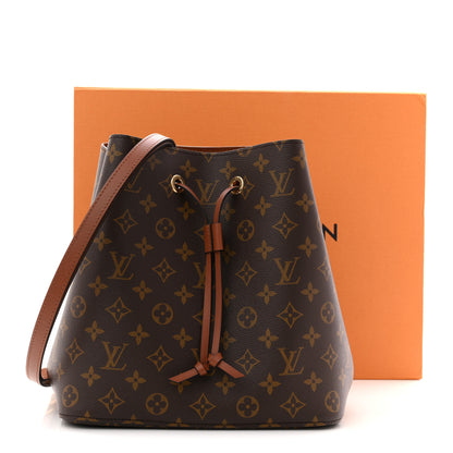 Louis Vuitton Monogram Neonoe MM Caramel 10 of 10
