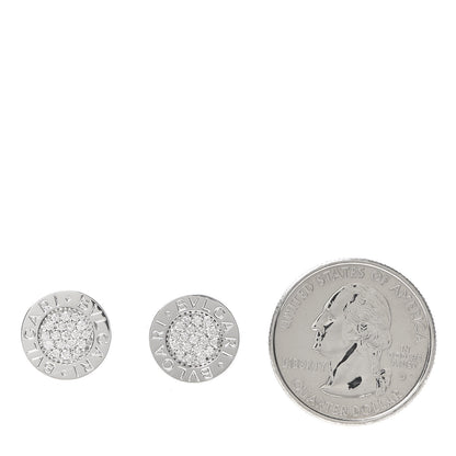 Bulgari 18K White Gold Diamond BVLGARI BVLGARI Stud Earrings 2 of 6
