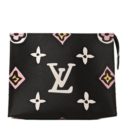 Louis Vuitton Monogram Giant Wild At Heart Toiletry Pouch 26 Black 1 of 11