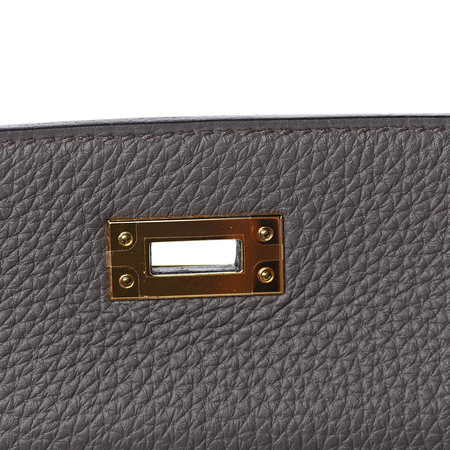 Hermes Togo Kelly Retourne 25 Etain 26 of 38