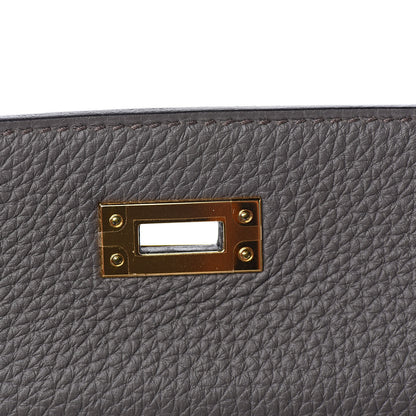 Hermes Togo Kelly Retourne 25 Etain 26 of 38
