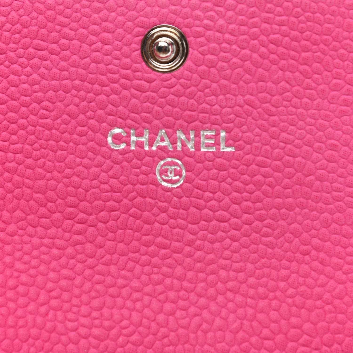 Chanel Iridescent Caviar Quilted Flap Card Holder Pink 6 of 11