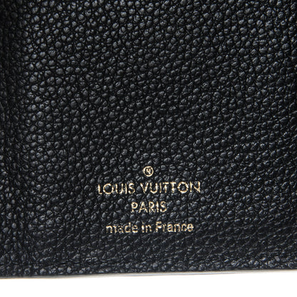 Louis Vuitton Empreinte Compact Curieuse Wallet Black 6 of 6
