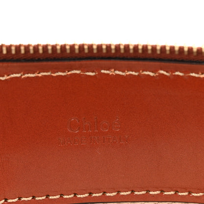Chloe Shearling Vegetable Tanned Calfskin Mini Edith Sepia Brown 6 of 12
