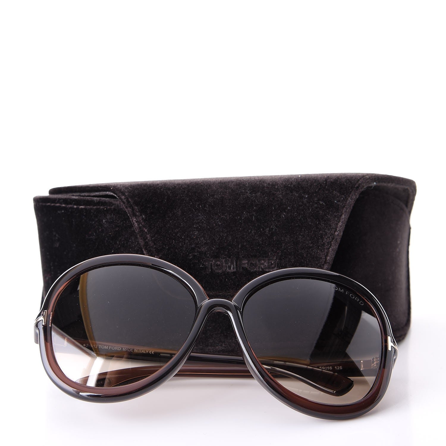 Tom Ford Candice TF276 Sunglasses Brown 8 of 8