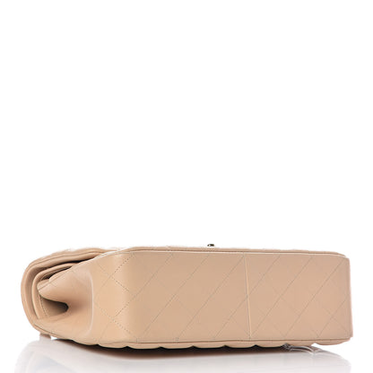 Chanel Lambskin Quilted Jumbo Double Flap Beige Clair 4 of 15