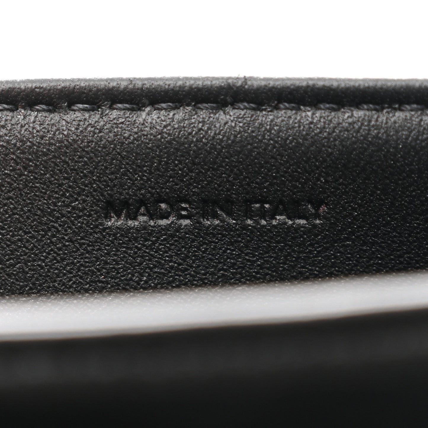 Shiny Calfskin Teen Triomphe Black